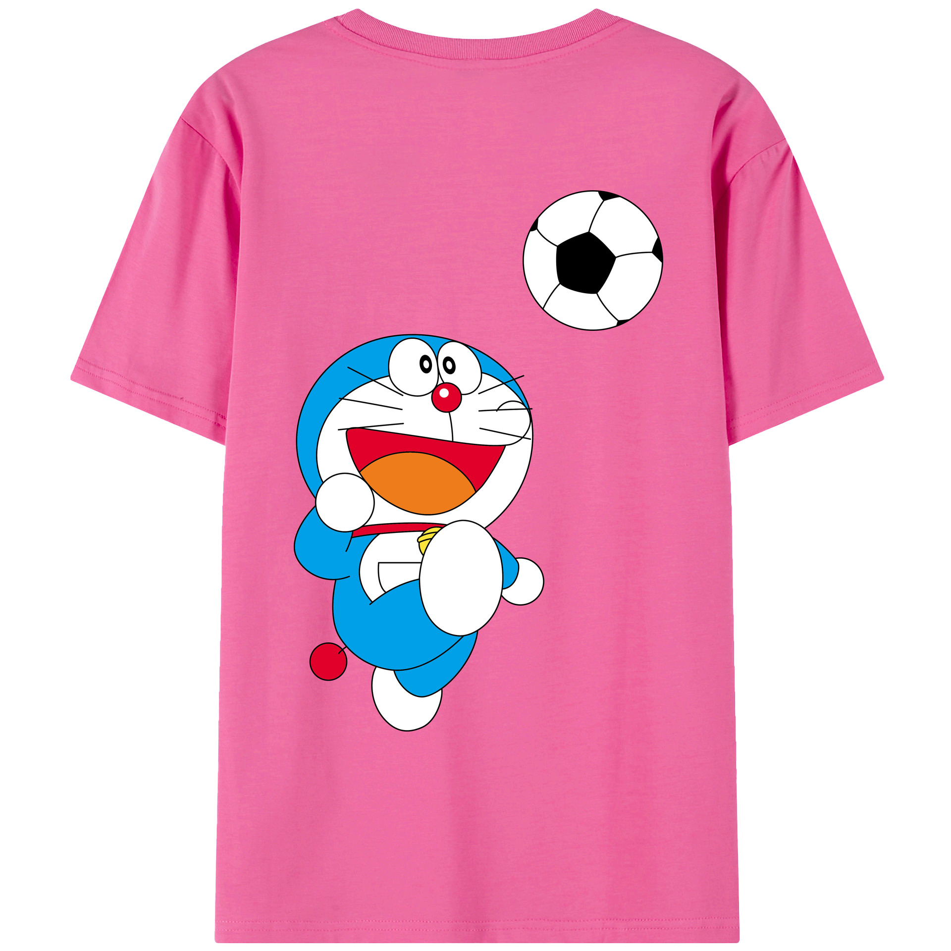 （画像用） ドラえもん Doraemon レディース半袖Tシャツ(バックプリント)